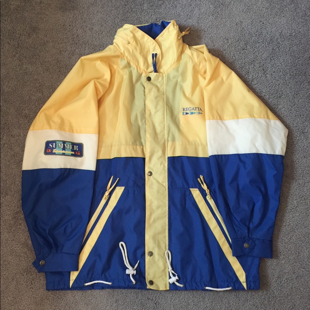 Vintage Regatta Sailing Jacket Yachting Rain